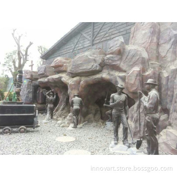 amusement park sculpture,entertainment sculpture